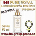 845 FM GROUP DÁMSKÝ luxusní parfém PURE ROYAL 50 ML