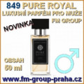 849 FM GROUP Pánský luxusní parfém PURE ROYAL 50 ML
