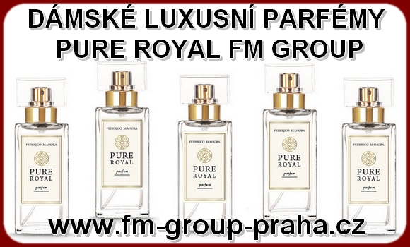 DÁMSKÉ LUXUSNÍ PARFÉMY PURE ROYAL FM GROUP