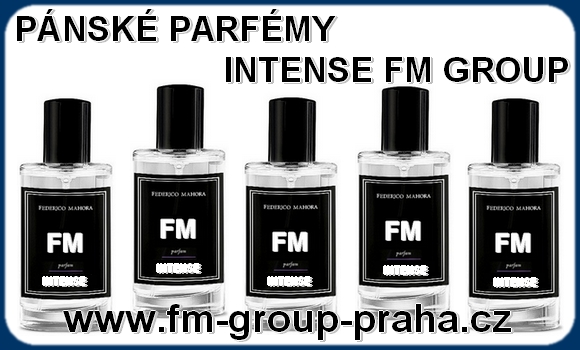 PÁNSKÉ PARFÉMY INTENSE FM GROUP