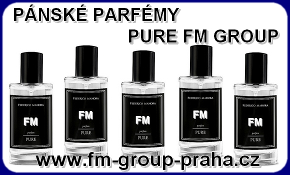 PÁNSKÉ PARFÉMY PURE FM GROUP