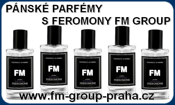PÁNSKÉ PARFÉMY S FEROMONY FM GROUP