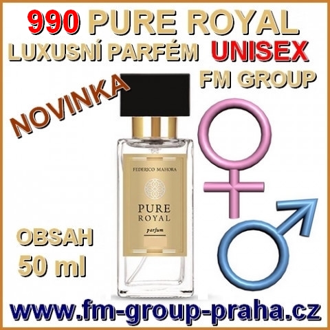 990 FM PURE ROYAL LUXUSNÍ PARFÉM UNISEX