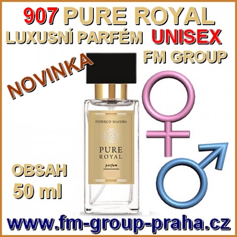 907 FM PURE ROYAL LUXUSNÍ PARFÉM UNISEX