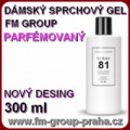 81 FM Group Dámský sprchový gel parfémovaný