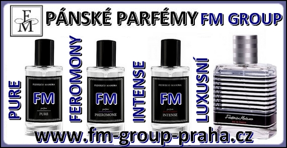 PÁNSKÉ PARFÉMY FM GROUP PURE FEROMONY INTENSE LUXUSNÍ