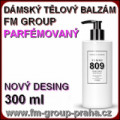 809 FM Group Dámský tělový balzám parfémovaný