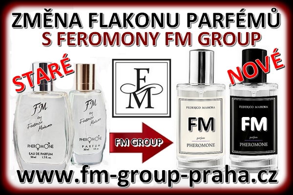 FM GROUP PARFÉMY S FEROMONY PRO MUŽE A ŽENY