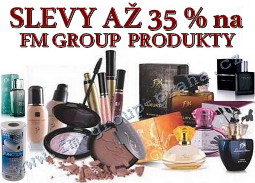 FM GROUP PRAHA SLEVY NA VYBRANÉ PRODUKTY