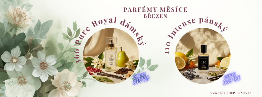 Parfémy měsíce - únor