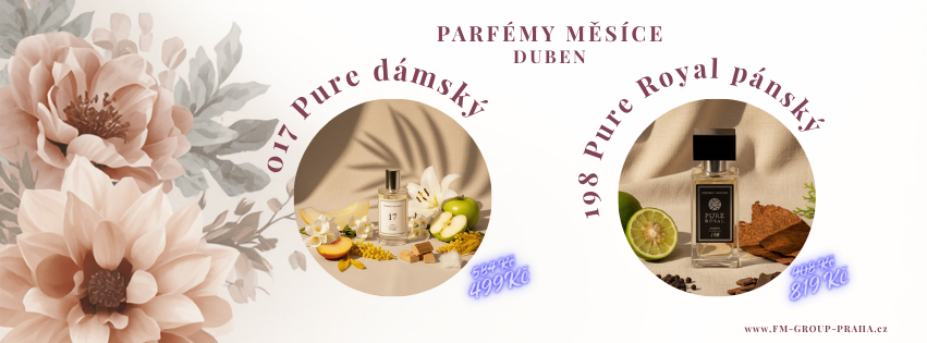 Parfémy měsíce - duben