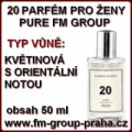 20 FM Group PURE Dámský parfém