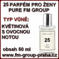 25 FM GROUP PURE DÁMSKÝ PARFÉM