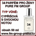 34 FM Group PURE Dámský parfém