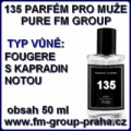 135 FM Group Pure Pánský parfém