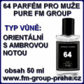 64 FM Group PURE Pánský parfém 