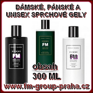 DÁMSKÉ, PÁNSKÉ A UNISEX SPRCHOVÉ GELY FM GROUP