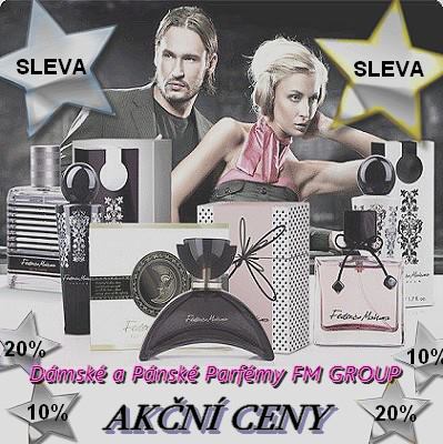 FM Group Praha Luxusní parfémy sleva 10 %